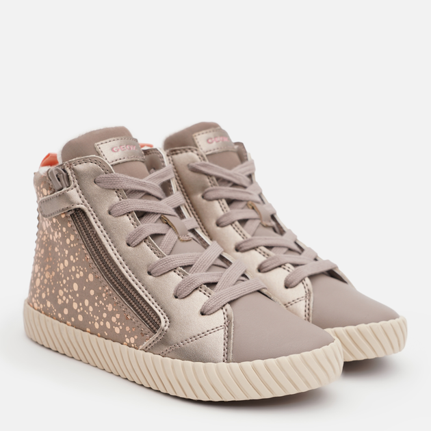 Sneakersy dziecięce wysokie dla dziewczynki Geox J Mirroless Girl J46MNA-0AUAJ-C5005 30 Beżowe (8056206992528) - obraz 2