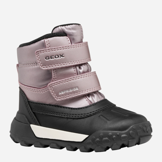 Дитячі зимові чоботи для дівчинки Geox B Trekkyup Girl B Ab B566MC-0NFLV-C8011 25 Рожеві (8058192465093) - зображення 2