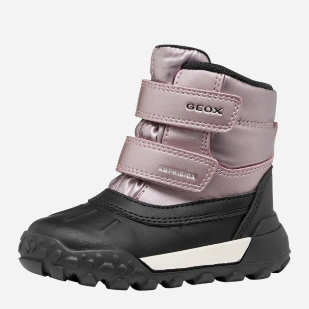Дитячі зимові чоботи для дівчинки Geox B Trekkyup Girl B Ab B566MC-0NFLV-C8011 24 Рожеві (8058192465086) - зображення 5