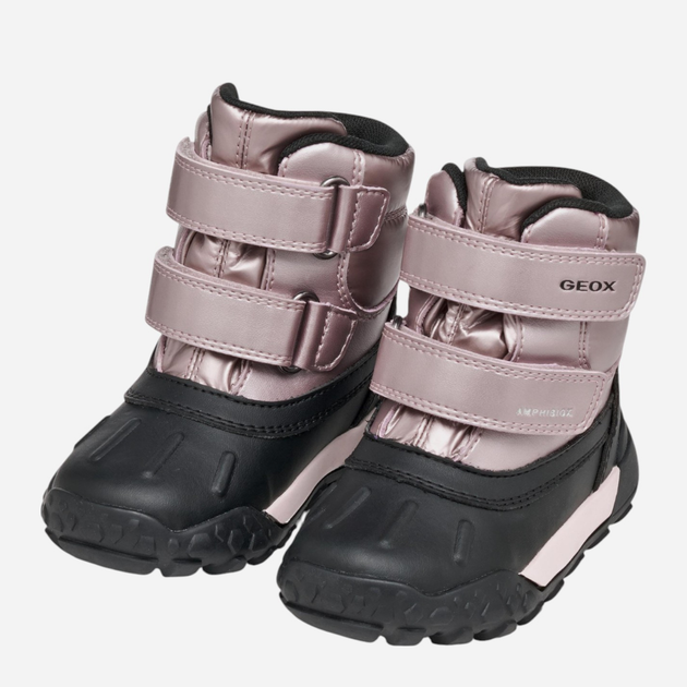 Дитячі зимові чоботи для дівчинки Geox B Trekkyup Girl B Ab B566MC-0NFLV-C8011 26 Рожеві (8058192465109) - зображення 6
