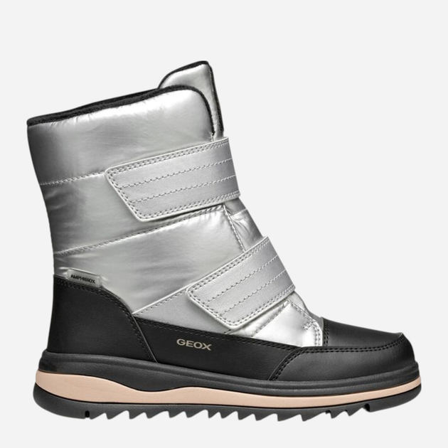 Дитячі зимові чоботи для дівчинки Geox J Adelhide Girl B Ab J56EWA-0LVNF-C0474 29 Сріблясті (8058192509285) - зображення 1