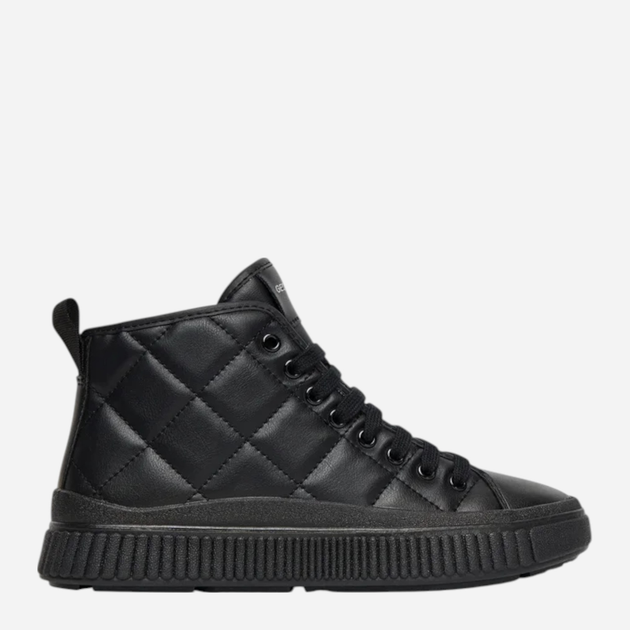Sneakersy młodzieżowe dziewczęce wysokie Geox J Laquinny Girl J56M3F-000BC-C9999 39 Czarne (8058192520020) - obraz 1