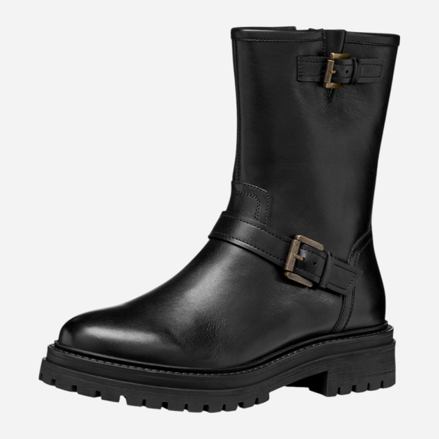 Kozaki damskie skórzane Geox D Iridea D56HRK-00043-C9999 38 Czarne (8058192474378) - obraz 5
