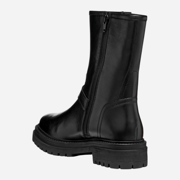 Kozaki damskie skórzane Geox D Iridea D56HRK-00043-C9999 41 Czarne (8058192474408) - obraz 6
