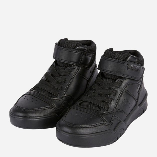 Sneakersy chłopięce wysokie Geox J Perth Boy J367RF-0FE8V-C9999 32 Czarne (8056206230408) - obraz 4