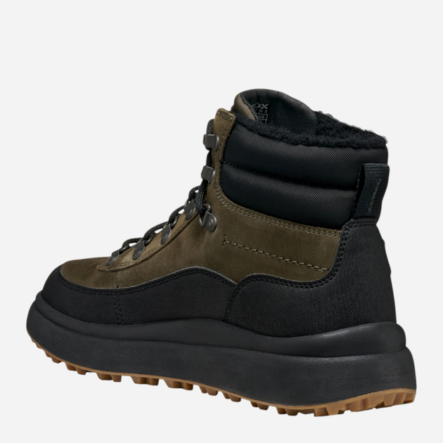 Trzewiki męskie skórzane Geox U Granito + Grip B A U46FZD-022BC-C0498 41 Khaki (8058192530432) - obraz 7