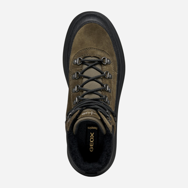 Trzewiki męskie skórzane Geox U Granito + Grip B A U46FZD-022BC-C0498 41 Khaki (8058192530432) - obraz 8