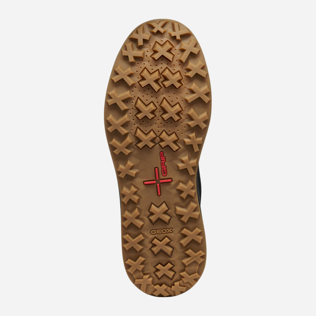 Trzewiki męskie skórzane Geox U Granito + Grip B A U46FZD-022BC-C0498 44 Khaki (8058192530456) - obraz 9