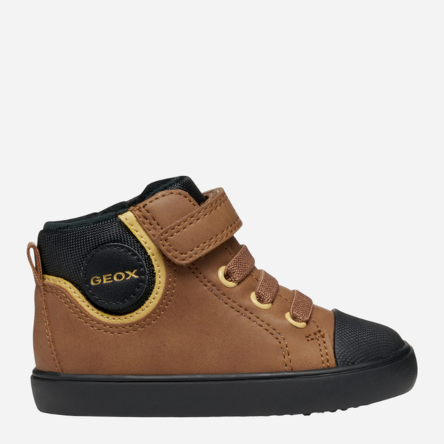 Sneakersy dziecięce wysokie dla dziewczynki ocieplane Geox B Gisli Boy B461NC-0MEFU-CR69B 25 Brązowe (8058192446399) - obraz 1