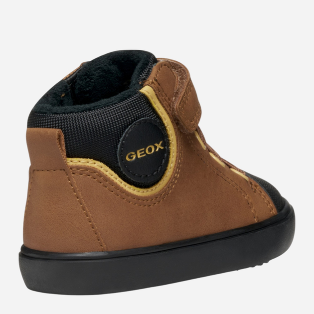 Sneakersy dziecięce wysokie dla dziewczynki ocieplane Geox B Gisli Boy B461NC-0MEFU-CR69B 26 Brązowe (8058192446405) - obraz 4