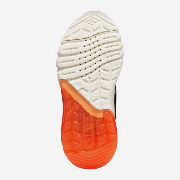 Buty sportowe chłopięce na rzepy świecące Geox J Ciberdron Boy J56LBH-054FU-C0038 28 Czarne (8058192455599) - obraz 6