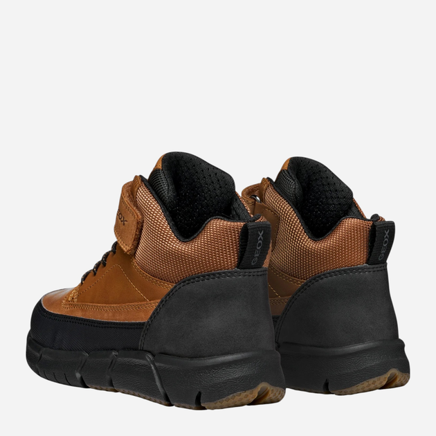 Дитячі демісезонні черевики для хлопчика Geox J Flexyper Boy J369BA-0CLFU-C6002 32 Коричневі (8058192496783) - зображення 3