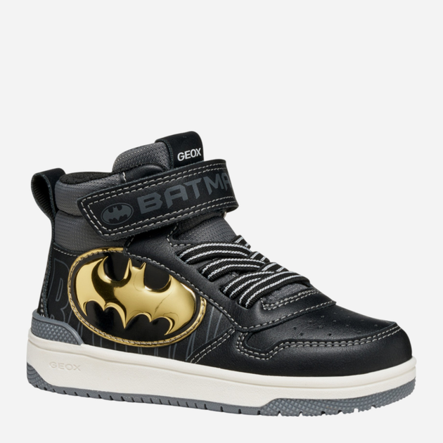 Sneakersy chłopięce wysokie Geox J Washiba Boy J56LQG-05411-C0495 34 Czarne (8058192455506) - obraz 2