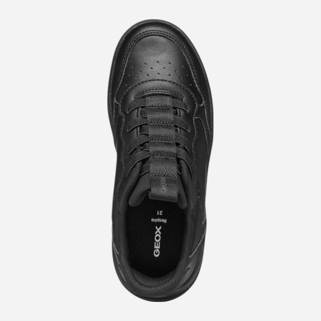 Sneakersy młodzieżowe dziewczęce niskie Geox J Washiba Fast In Bo J56NRB-0BC15-C9999 36 Czarne (8058192445521) - obraz 5