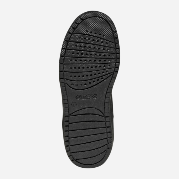 Sneakersy młodzieżowe dziewczęce niskie Geox J Washiba Fast In Bo J56NRB-0BC15-C9999 36 Czarne (8058192445521) - obraz 6