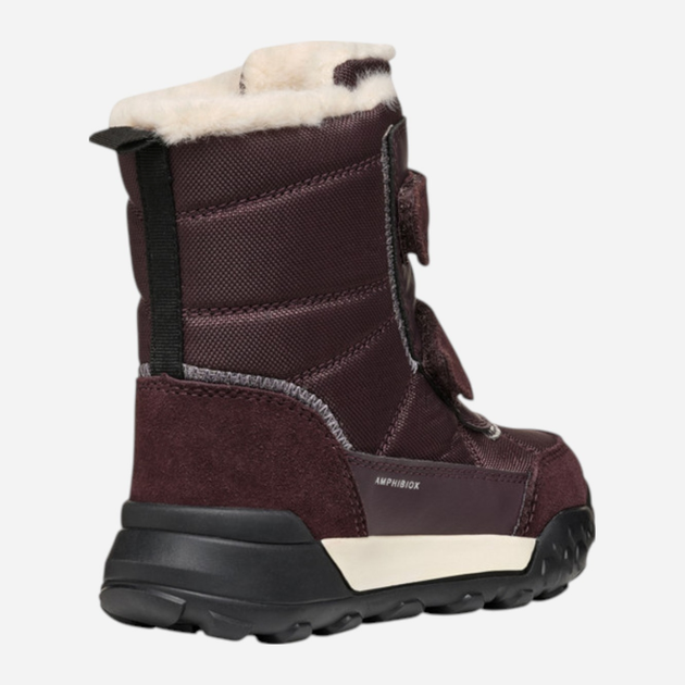 Дитячі зимові чоботи для дівчинки Geox J Trekkyup Girl B Ab J46M7E-08V22-C7357 28 Фіолетові (8058192503900) - зображення 4