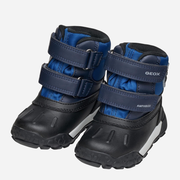 Дитячі зимові чоботи для хлопчика Geox B Trekkyup Boy B Abx B566LC-054FU-C4585 27 Сині (8058192464621) - зображення 5