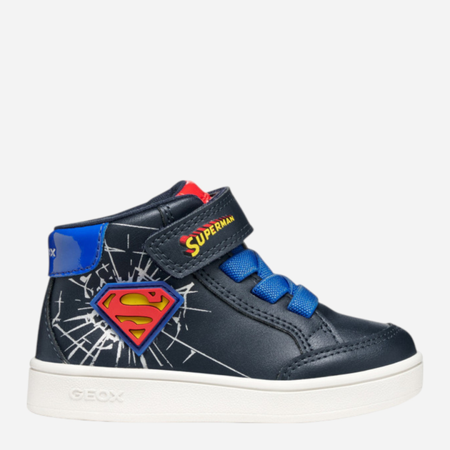 Sneakersy chłopięce wysokie Geox B Eclyper Boy B565LB-000BC-C4226 24 Granatowe (8058192456657) - obraz 1