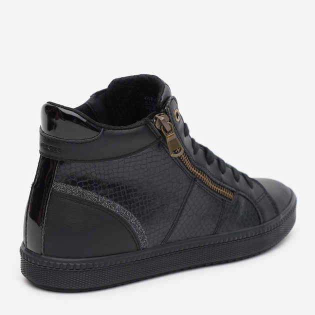 Sneakersy damskie wysokie Geox D Blomiee D166HB-00454-C9999 36 Czarne (8050036166906) - obraz 5