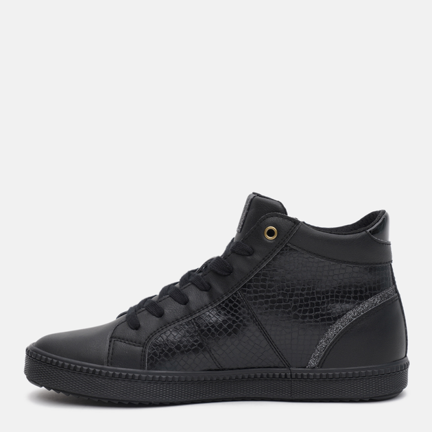 Sneakersy damskie wysokie Geox D Blomiee D166HB-00454-C9999 41 Czarne (8050036166951) - obraz 4