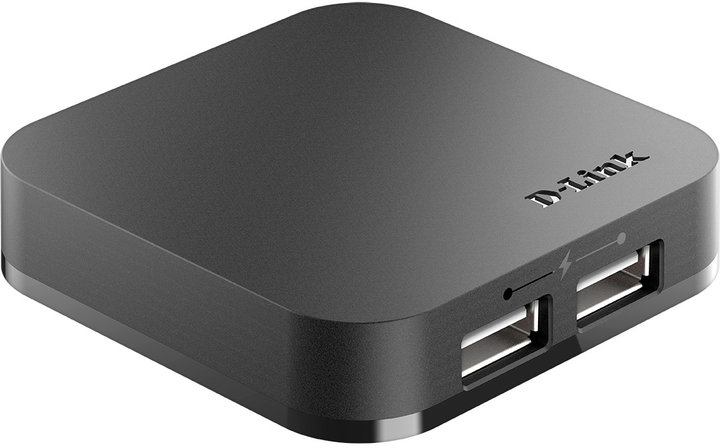 USB-хаб D-Link DUB-H4/E Black (0790069243905) - зображення 1