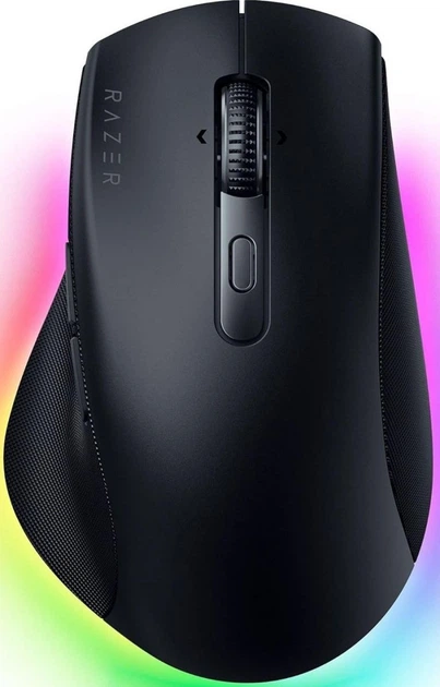 Миша Razer Pro Click V2, RGB, USB-A/WL/BT, чорний – фото, отзывы