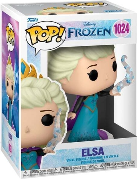 Figurka Funko Pop Disney Ultimate Princess Elsa 9 cm (0889698563505) - obraz 1