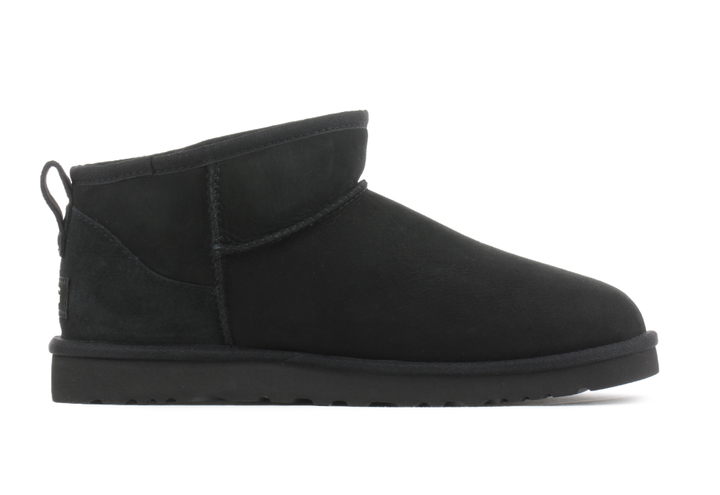 Жіночі уггі Ультра Міні Чорні Замшеві UGG Classic Ultra Mini Black Suede (40, чорний) - изображение 7
