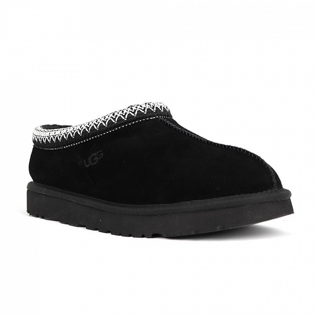 Чоловічі уггі Ультра Міні Чорні Замша Ugg Tasman Slipper Black (42, чорний) - изображение 3