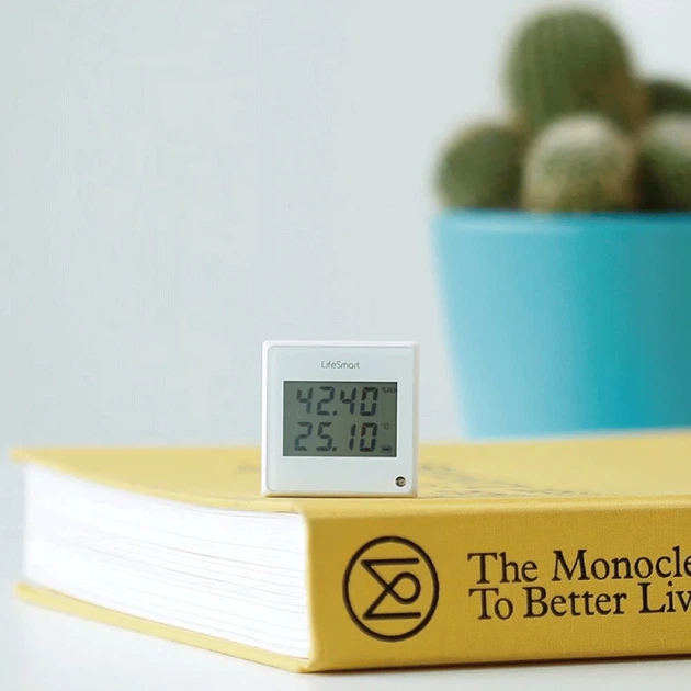 Датчик довкілля LifeSmart Cube Evironment Sensor Білий (LS063WH) - Фото 6 Датчик довкілля LifeSmart Cube Evironment Sensor Білий (LS063WH) - зображення 6