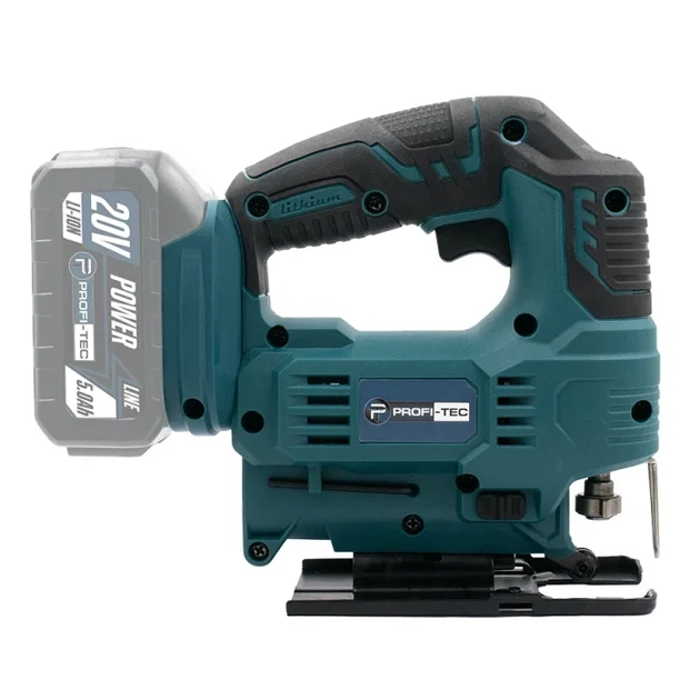 Акумуляторний лобзик PROFI-TEC PGS2080BL POWERLine (1×PT2040MP (4.0 Аг), зарядний пристрій) (007612) - изображение 5