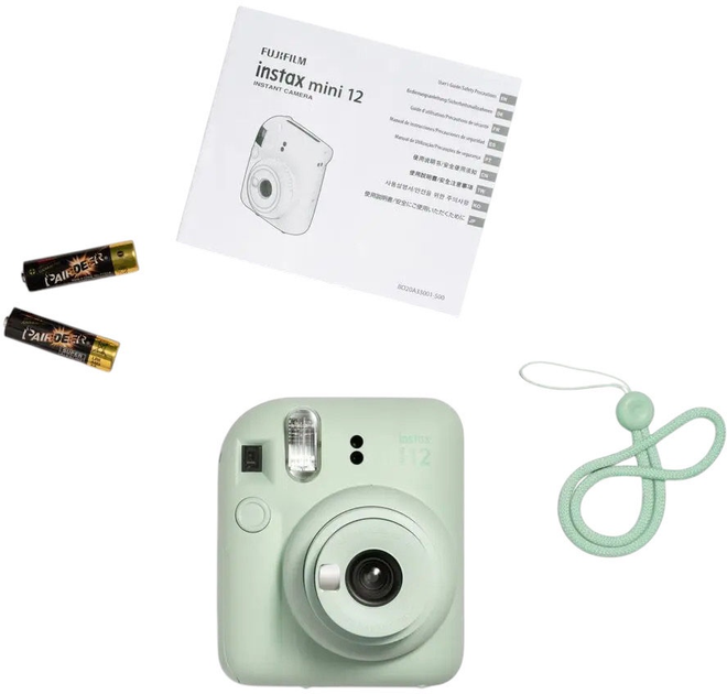 Aparat natychmiastowy Fujifilm Instax Mini 12 Mint Green (FUFINM12GN) - obraz 7