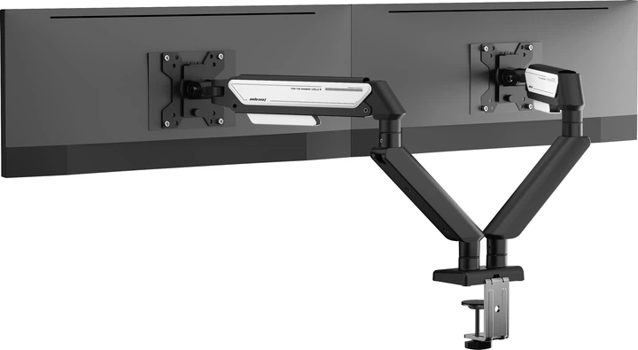 Uchwyt na dwa monitory 17-32" Anda Seat Stealth II Duo Black-White (AD-W-A6D-2S-BW) - obraz 7