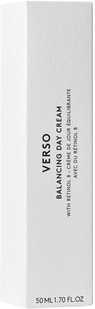 Крем для обличчя Verso Balancing Day зволожуючий 50 мл (7350067641832) - зображення 3