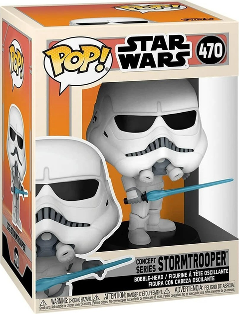 Figurka Funko Pop! Star Wars Concept Series Stormtrooper 9 cm (889698567695) - obraz 1