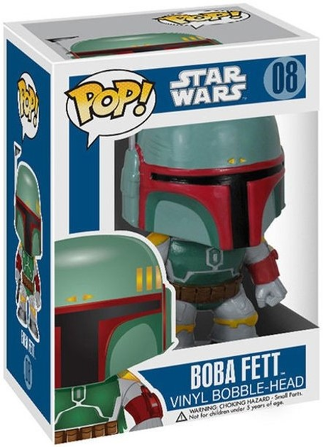 Figurka Funko Pop! Star Wars Boba Fett 9 cm (830395023861) - obraz 1
