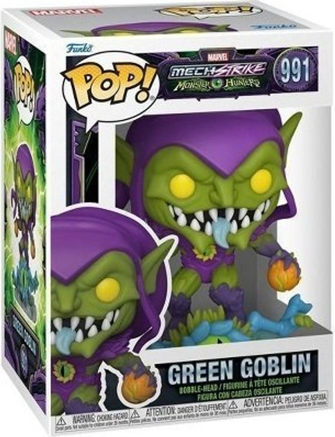 Figurka Funko Pop! Marvel Monster Hunters Green Goblin 9 cm (889698615235) - obraz 1