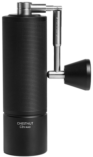 Ручна кавомолка Timemore Chestnut C3S MAX чорна (6959493506855) - зображення 1
