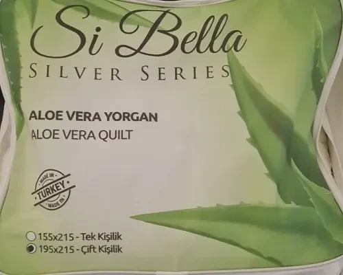 Одеяло демисезонное Si Bella Aloe Vera 155x215 см, бамбук/хлопок, гипоаллергенное - изображение 4