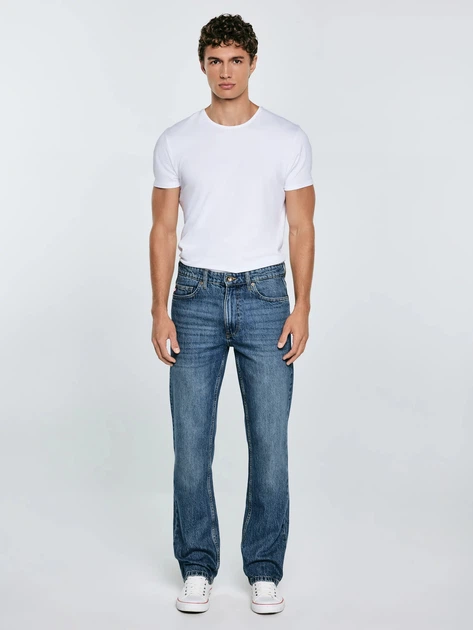 Jeansy regular fit męskie Big Star Colt 334 W31L32 Niebieskie (5900714893903) - obraz 3