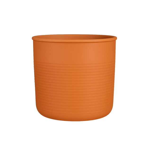 Кашпо Edelman Momo cylinder Mica Decorations круглий 32 см теракотовий - изображение 6