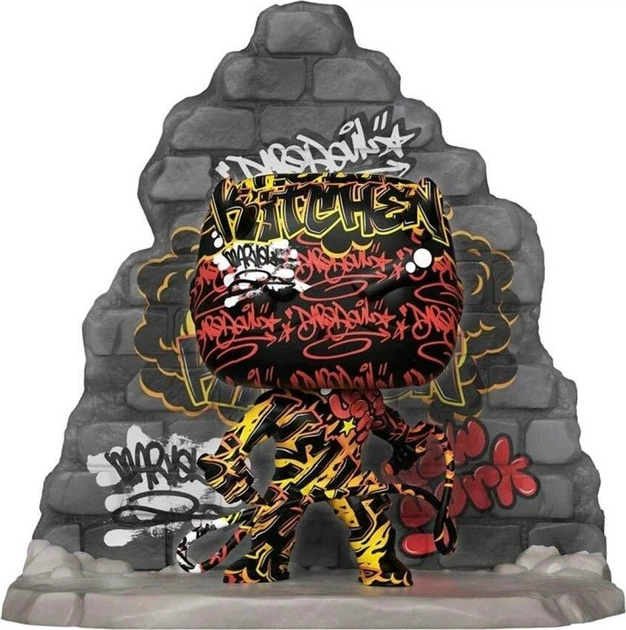 Figurka Funko Pop! Deluxe Marvel Street Art Collection Daredevil 7.62 cm (889698496346) - obraz 2