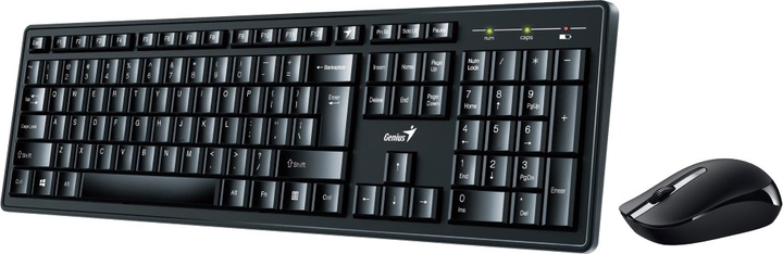 Zestaw bezprzewodowy Genius Smart KM-8200 Black (31340003400) - obraz 1