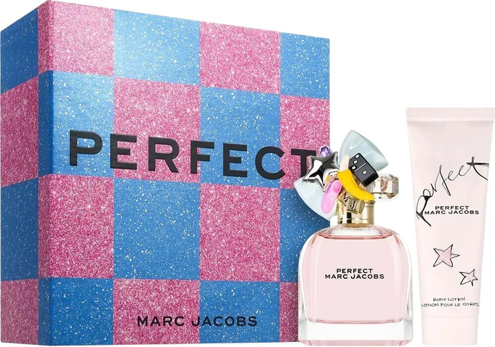 Zestaw damski Marc Jacobs Perfect Woda perfumowana 50 ml + Balsam do ciała 75 ml (3616305449764) - obraz 1
