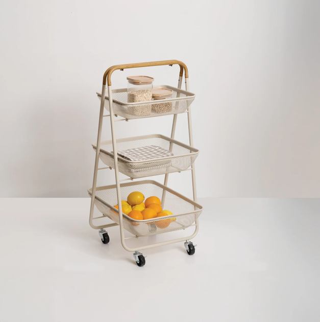 Wózek kuchenny 5five Simply Smart Mayaj na kółkach 48 x 41.5 x 86 cm (3560233548597) - obraz 3
