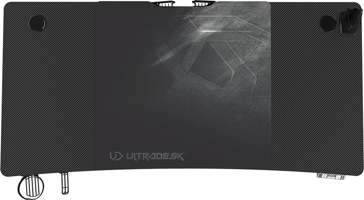 Biurko gamingowe ULTRADESK Level V2 Black (UDESK-LVA-BB) - obraz 4