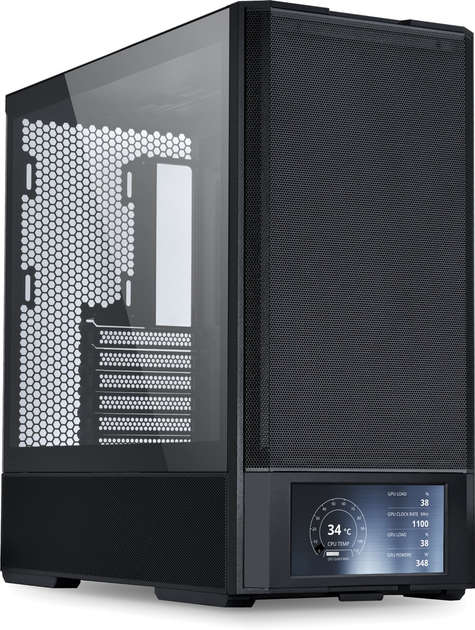 Obudowa Lian Li LANCOOL 207 Digital Black (G99.LAN207DX.00) - obraz 1