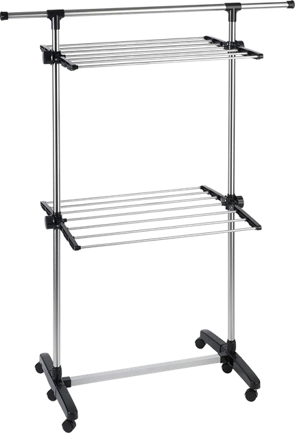 Сушарка для білизни Maximex з нержавіючої сталі 77-120 x 143 x 56 см (4008838553985) - зображення 1