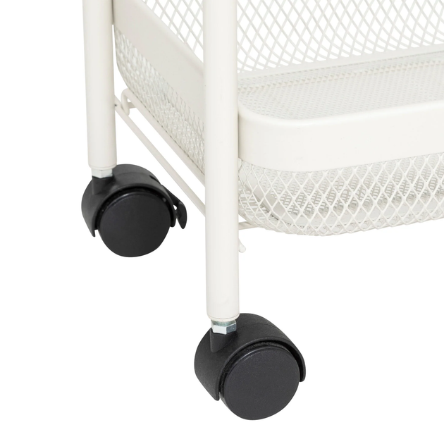 Wózek kuchenny 5five Simply Smart Mayaj wąski na kółkach 46.5 x 26.5 x 79.6 cm (3560233547392) - obraz 3