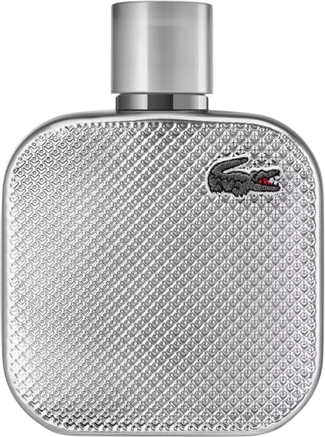 Woda perfumowana męska Lacoste L.12.12 Silver Grey 100 ml (3386460165884) - obraz 1